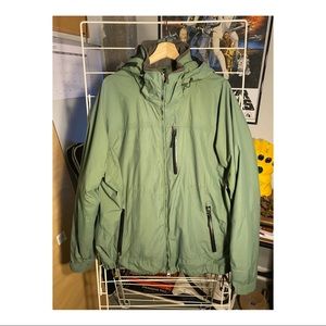 Columbia ‘Powderkeg’ Green Jacket